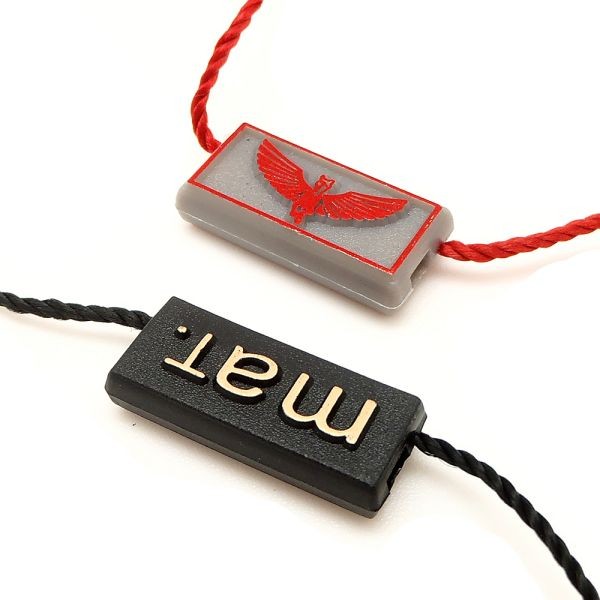 廠家批發新款通用服裝吊粒吊繩 衣服箱包商標吊?？擅赓Mlogo設計