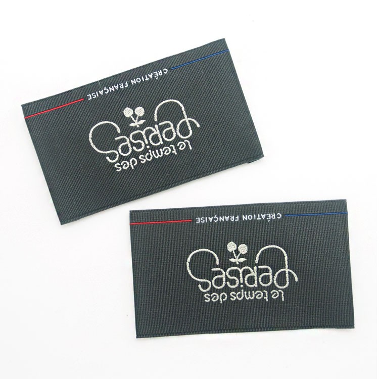 高密度服裝輔料織嘜定做男女服裝商標領標定制批發