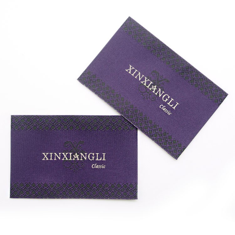 新款高密度織嘜男女服裝商標領標親膚勾邊木梭機輔料批發可設計